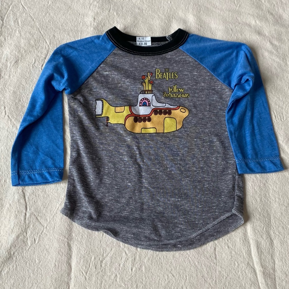 NEW Rowdy Sprout Beatles Yellow Submarine - 2013 - Long Sleeve Shirt - Vintage